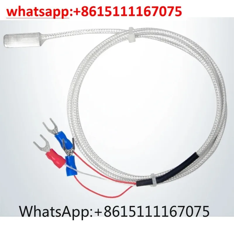 Surface Mount PT100 Temperature Sensor, PT1000 Platinum Thermistor Probe, Waterproof Temperature Detector