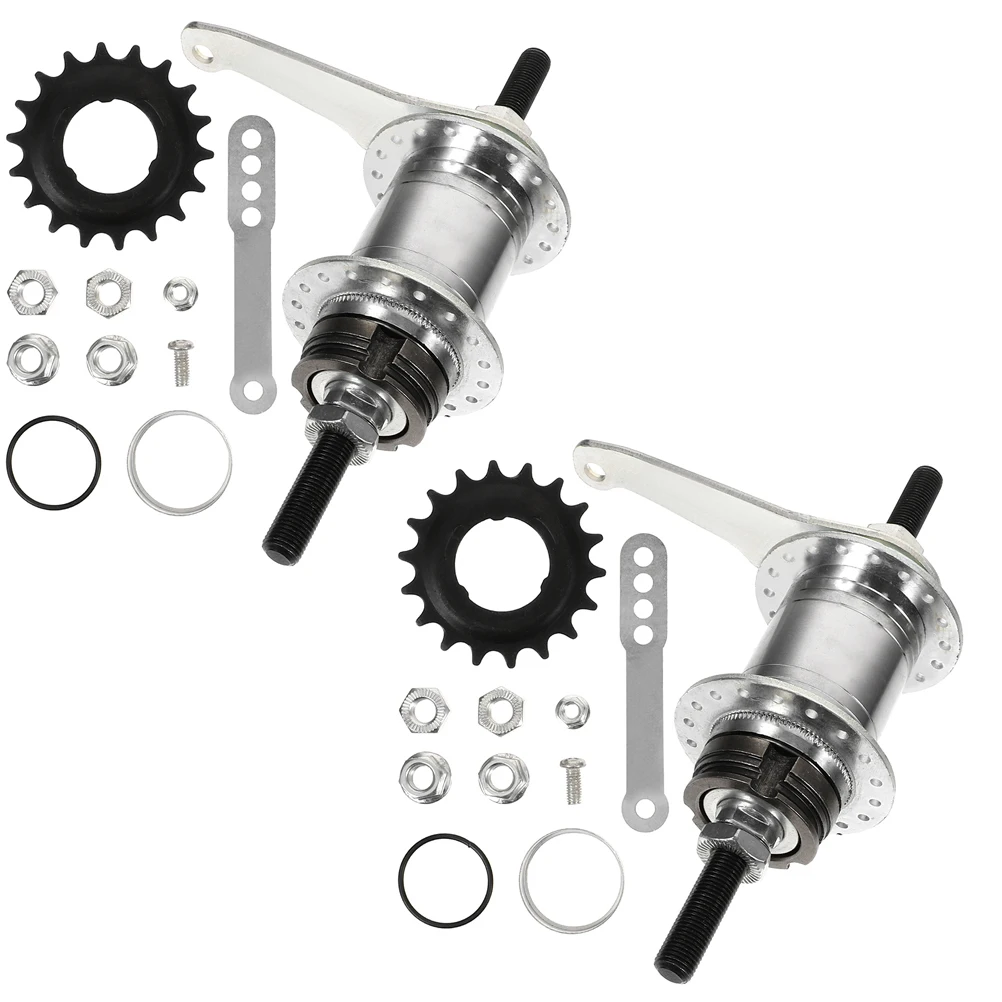 

2pcs Back For Rear Hub Replacement Part Lightweight Steel 36 Holes Mountain Bike With Reverse Brake Hub Bike