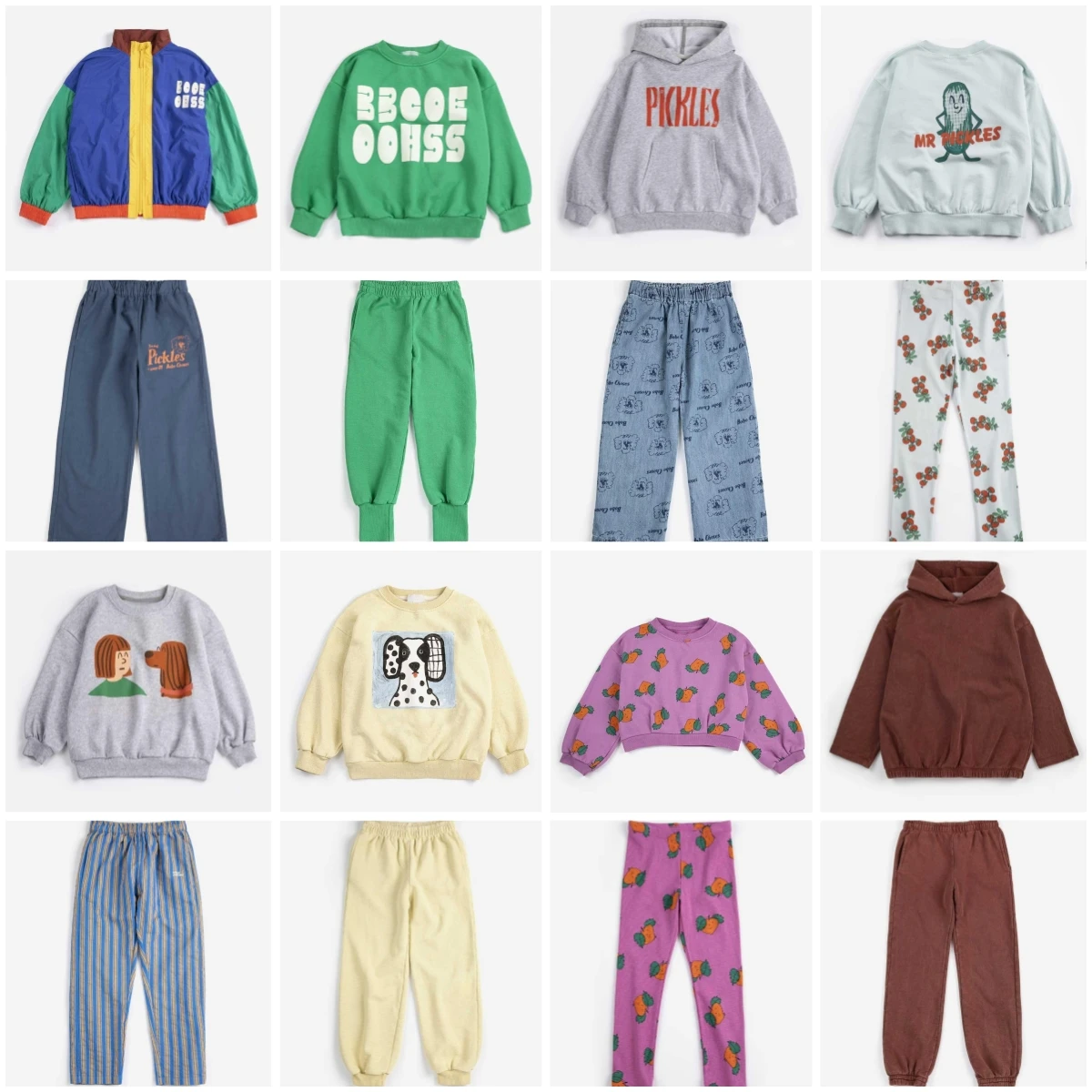 

Новая коллекция 2026: Детская одежда – свитшоты, брюки, джинсы, худи для мальчиков и девочек в корейском стиле. Весна-лето.