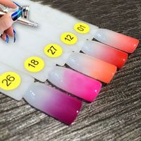 Airless Air Gravity Model Spraying Torch Dual Action 0.3mm Mini Airbrush 2 Strokes HD-130 Feed Spray Torch