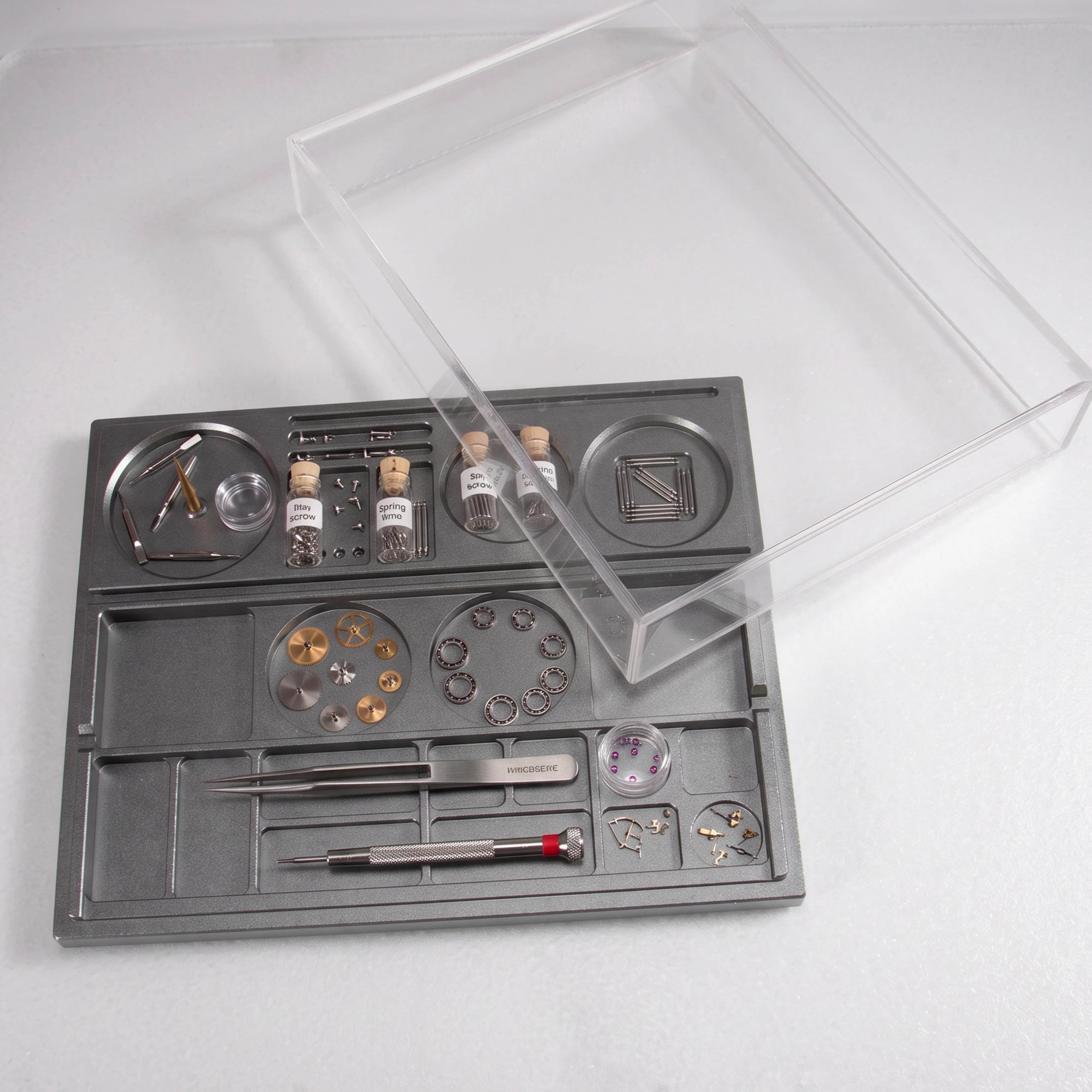 Jewelry Box That Holds Watches - صندوق إصلاح الساعات الجديد من الأكريليك