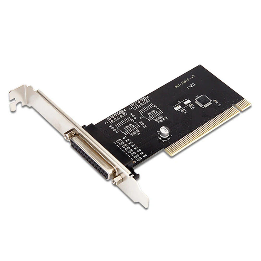 Pci Adapter Card for CF/SM/MMC/TF/PCMCI Card Reader PCI to Parallel LPT 25Pin DB25 Printer Port Controller Expansion Card