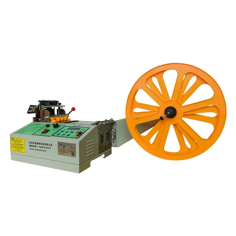 

Fully automatic computer hot and cold belt cutting machine nylon elastic cutting machine braided belt zipper cutting belt cuttin