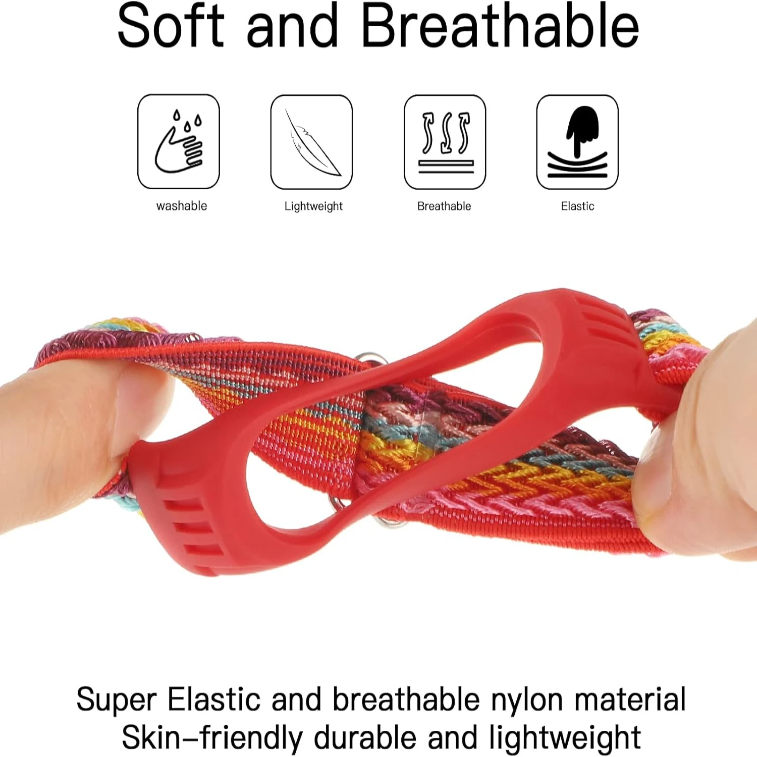 

nds - Upgrade Your MI Band with Premium Elastic Bands for Enhanced Performance - Elevate Your Fitness Journey with Stylish and F