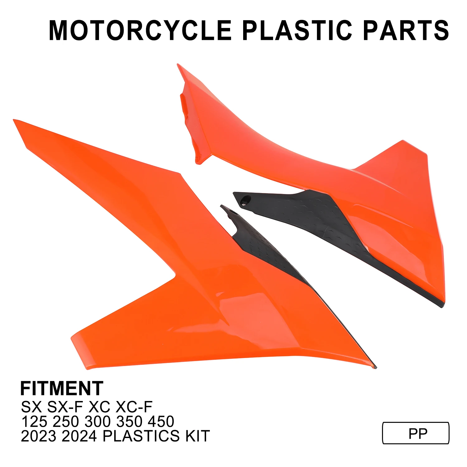 For KTM SX SX-F XC XC-F 125 250 300 350 450 2023 2024 Motorcycle Parts Body Plastics Front Side Cover Motocross Enduro