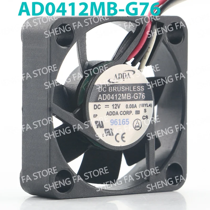 speed CPU measurement ball bearing switch Silent AD0412MB-G76 ADDA 5V 24V 48V DC12V 0.08A AC EC 4010 40X40X10MM 4CM cooling fan