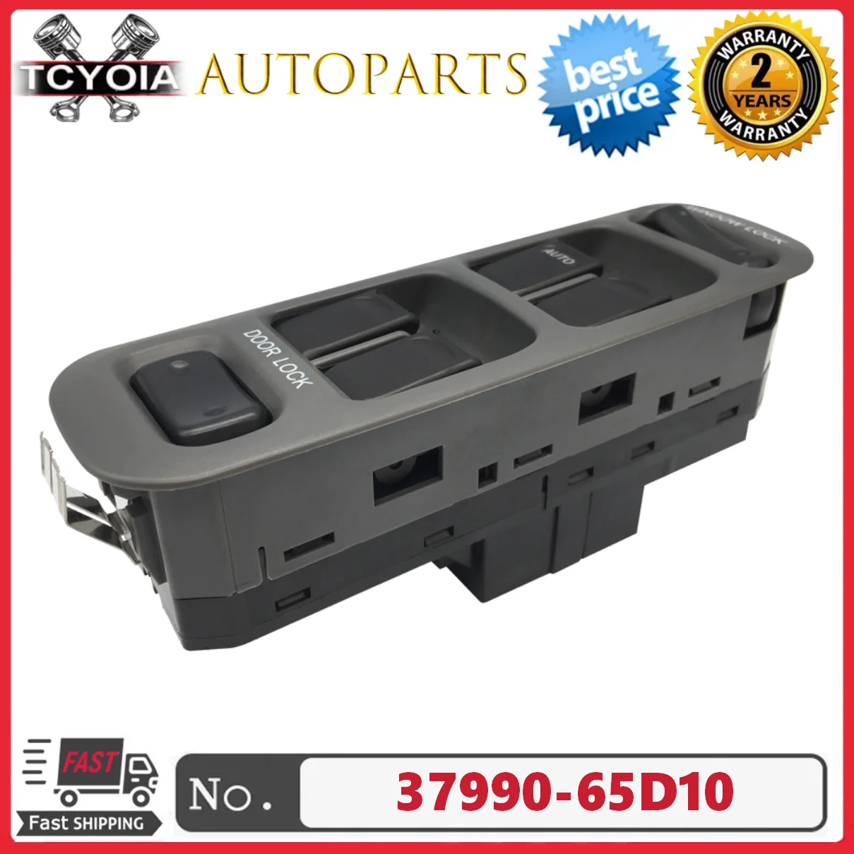 

37990-65D10-T01 Electric Power Car Window Switch For Suzuki Grand Vitara Baleno XL-7 Chevy 37990-75F00-T01