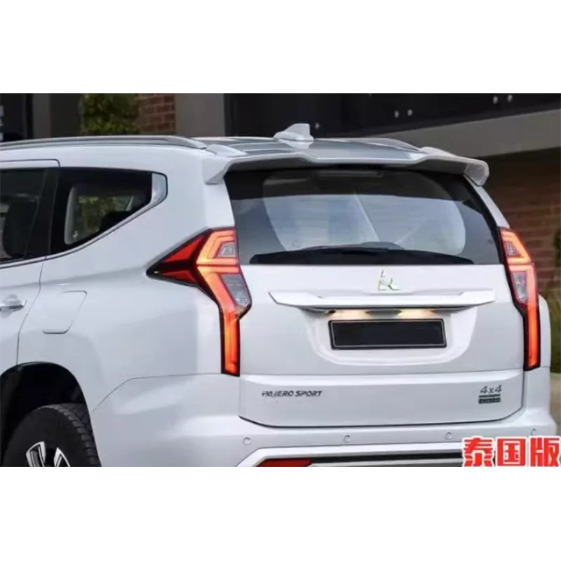 

Fit For Mitsubishi Pajero Sport ABS Plastic Rear Trunk Wing Spoiler For Mitsubishi Pajero Spoiler 2020 2021