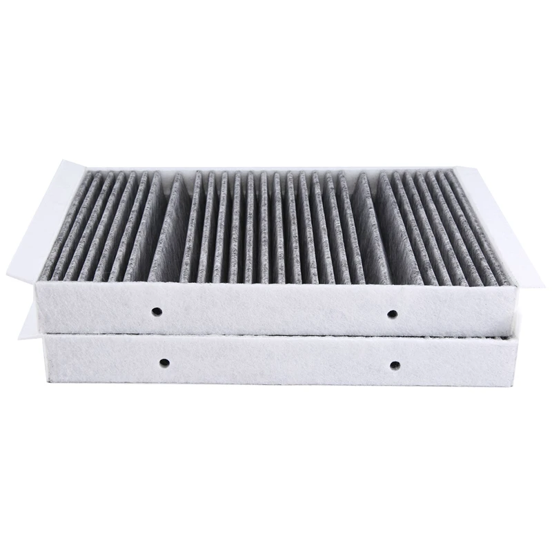 2Pcs Car Activated Carbon Filter Air Filter A2228300318 A2228300418 For Mercedes Benz W222 S300 S400 S500 Coupe Class