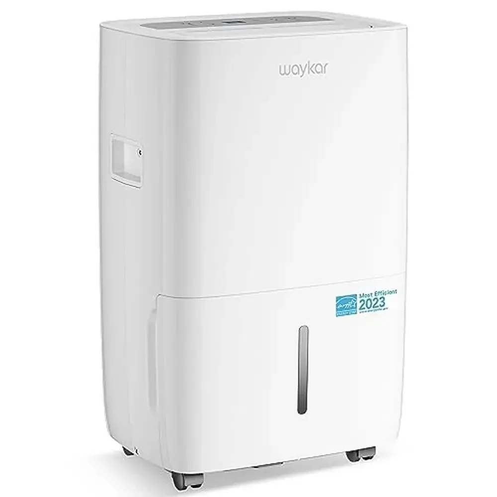 

Осушитель Energy Star 120 пинтов, 6000 кв. Ft Home Basements Большие комнаты со сливным шлангом Умная панель управления Легкая