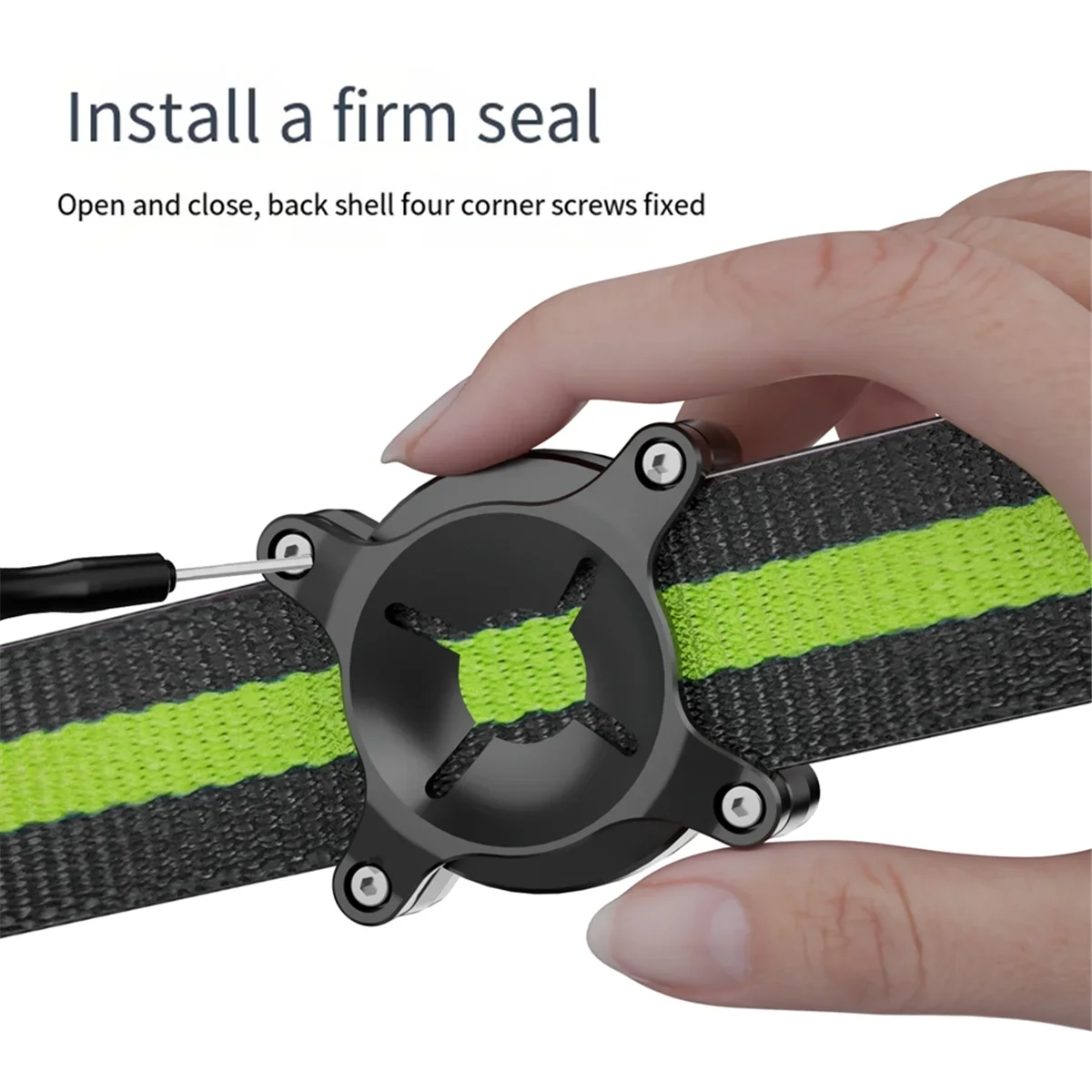 IP68 Waterproof Case for AirTag Anti-Lost GPS Tracker Durable Protective Shell Pet Supplies Portable Tracking Device Accessories