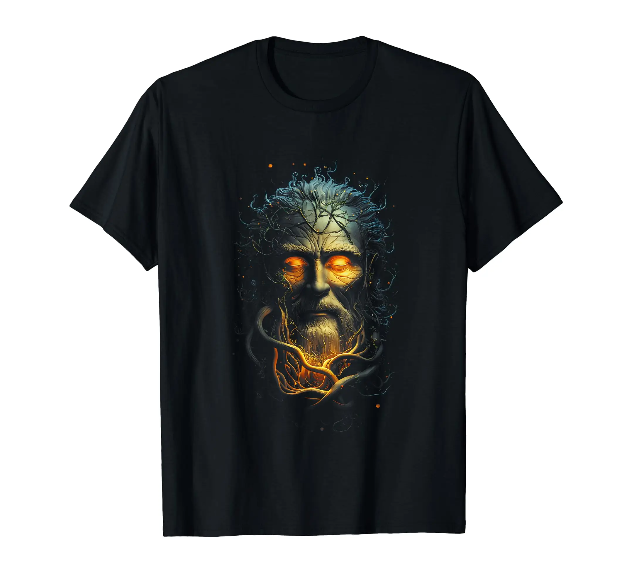 

Entrancing Mythical Spirit Face T-Shirt