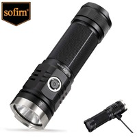 Sofirn SP33V3.0 3500lm Powerful LED Flashlight USB C Rechargeable tactical Torch 26650 Light  XHP50.2 with Power Indicator