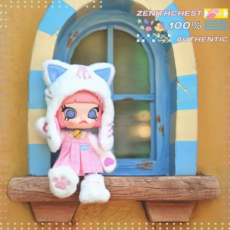 In Stock POP MART Molly Peekaboo Series1/8 Mystery Box Action Doll Blind Box Home Ornaments Kids Trendy Special Gift