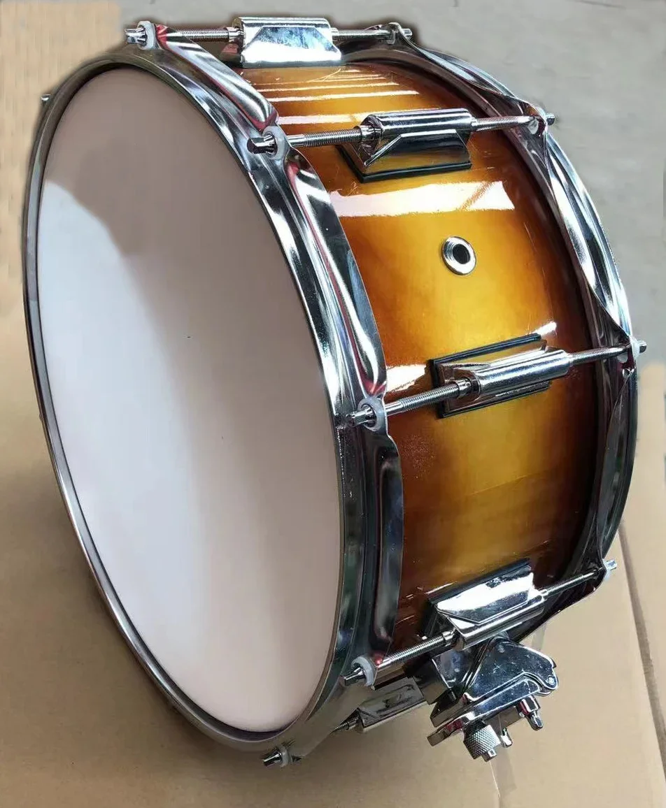 wholesale percussion 14 inch lacquered marching snare drum