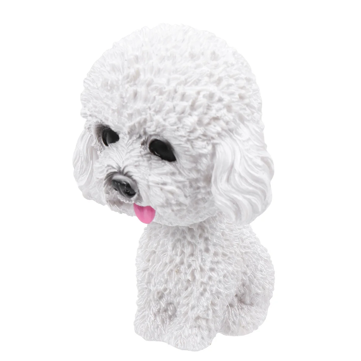 الحيوان الكرتون سيارة الداخلية زخرفة تهز الراتنج الحرفية سوينغ رئيس الديكور للمنزل سيارة مكتب مكتب لوحة القيادة القيادة #1