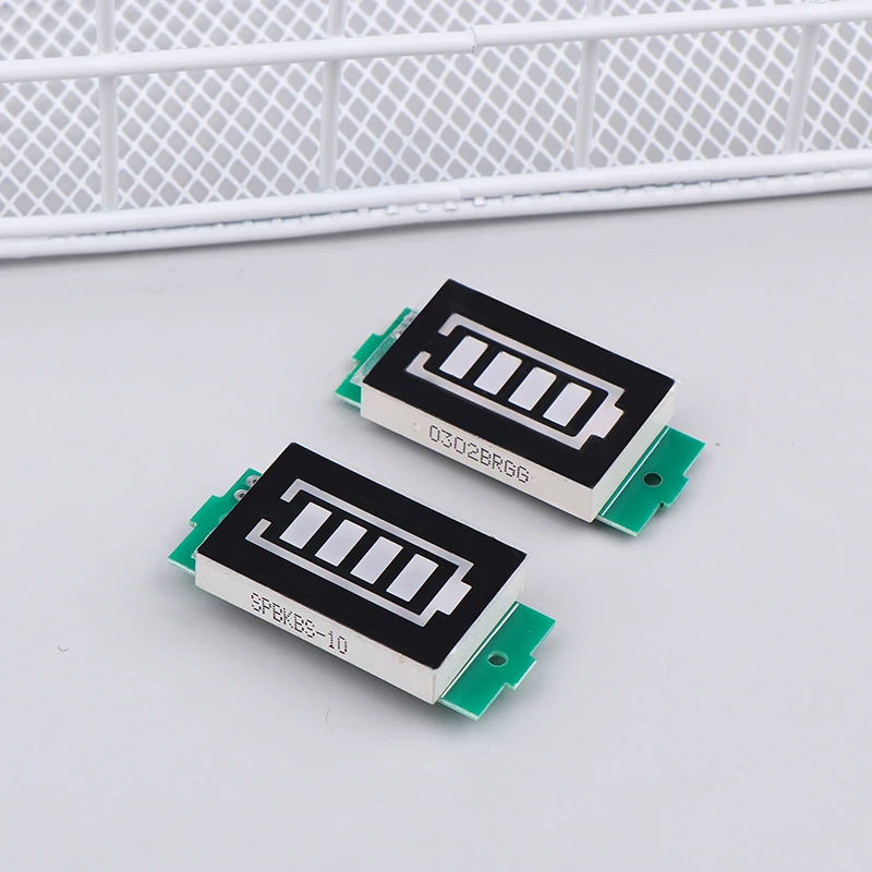 1PCS 1S 2S 3S 4S 5S 6S Lithium Battery Capacity Charge Indicator Display Module 3-34V 5mA Electric Vehicle Battery Power Tester