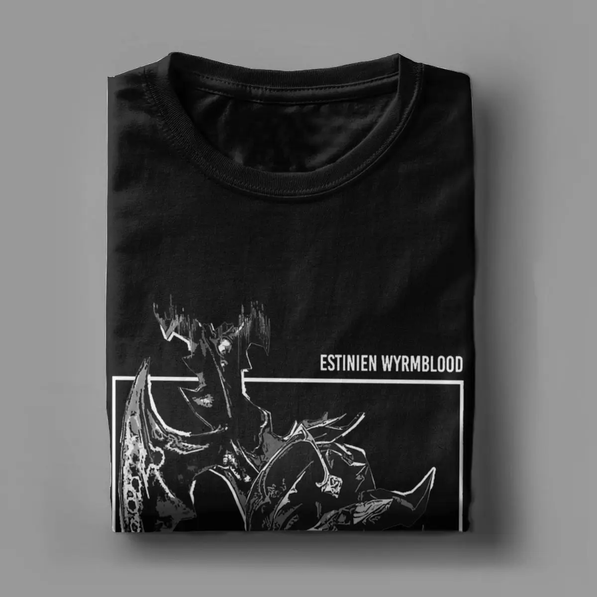 Men\'s Final Fantasy FFXIV Estinien Varlineau Wyrmblood Heavensward T Shirts 100% Cotton Tops Amazing O Neck Tees Summer T-Shirt