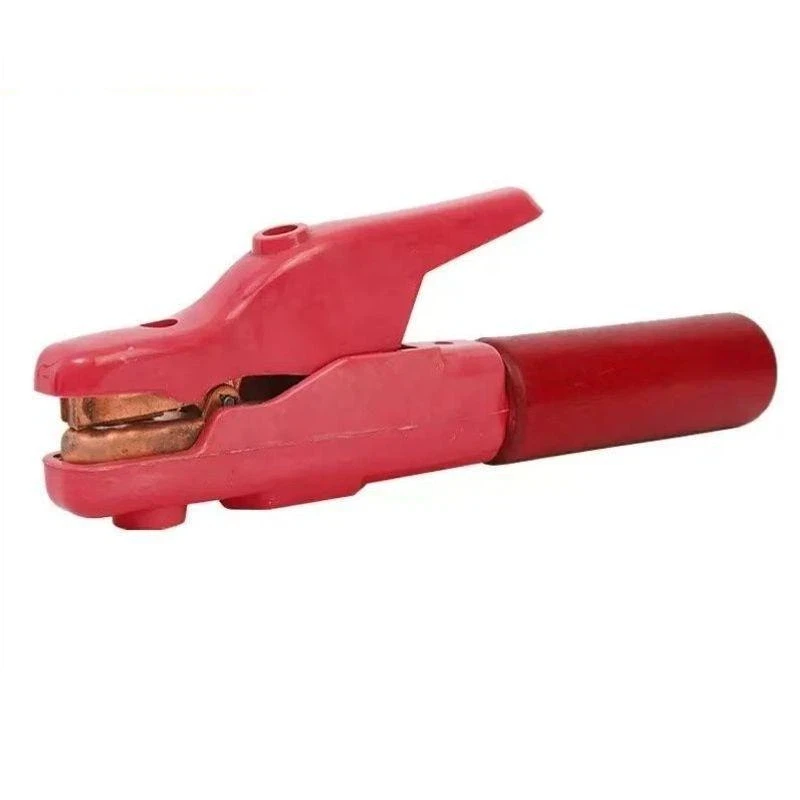 【L】Random Color Welding Electrode Holder Clamp With Heavy Duty Copper Electrode Holder For Welder Ergonomic Handle
