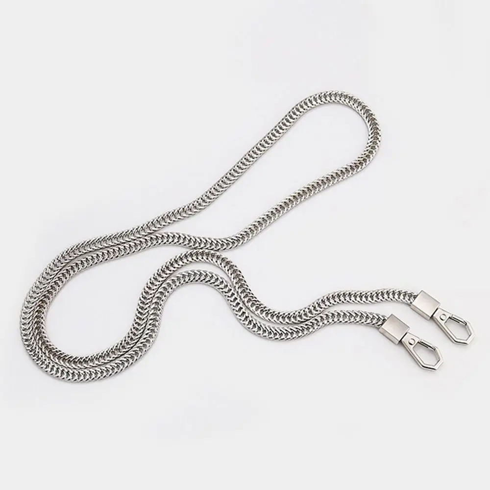 Women Replacement Bag Accessories Metal Alloy Purse Chain Belt Shoulder Bag Straps 7mm Handbag Handle Chain Bag Chains