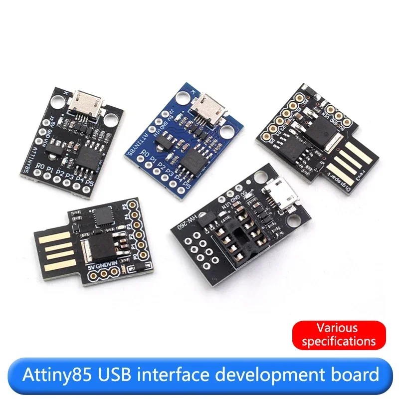 Carte de développement Digispark Attiny85 avec interface micro USB, carte d'extension V3.0, version améliorée, module de programmation