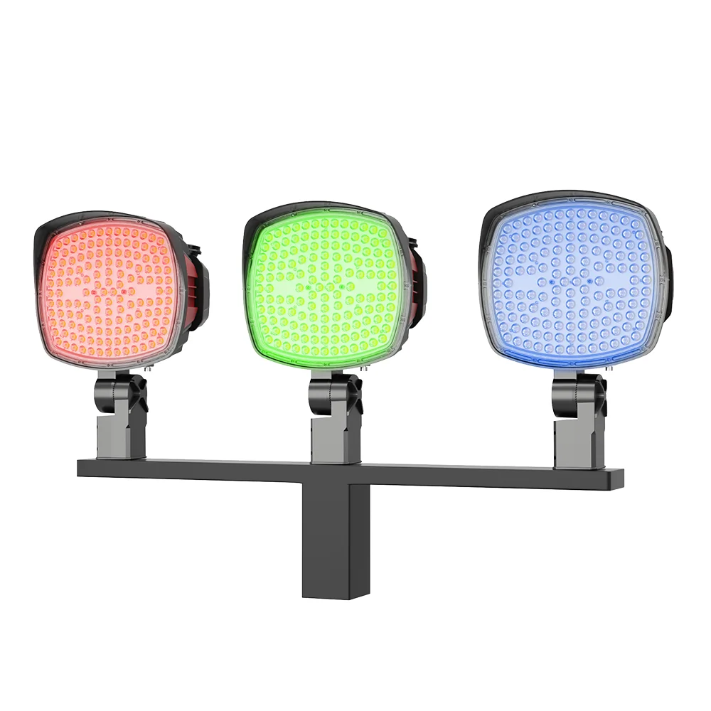 

90000LM 600 Вт DMX и режимы затемнения DALI 2700K-6500K Светодиодный RGB цветной стадионный светильник Светодиодный прожектор