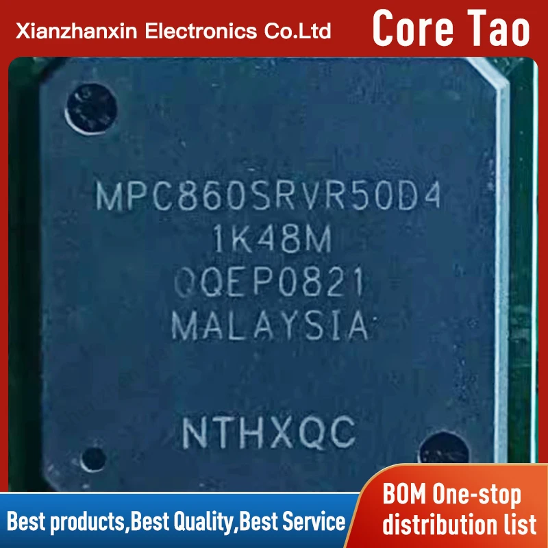 1pcs/lot MPC860SRVR50D4 MPC860SRVR50 MPC860 BGA357 Microcontroller chips in stock