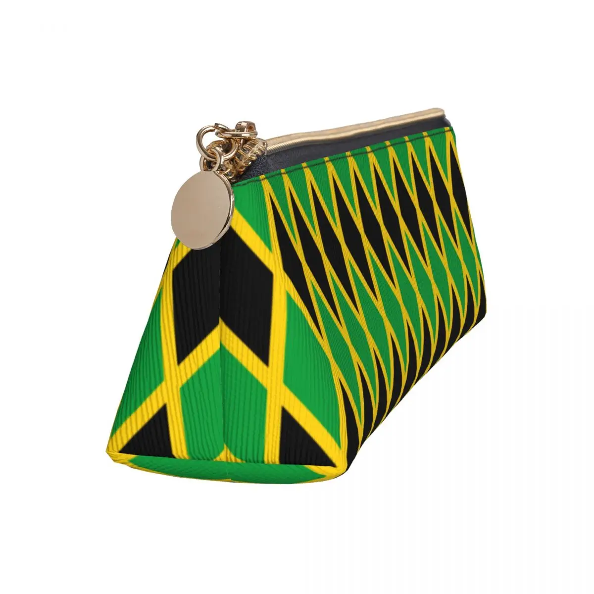 Vintage Jamaica Retro Pencil Case Travel Cool PU Leather Pencil Box Child Kawaii Big School Pencil Cases Stationery Organizer