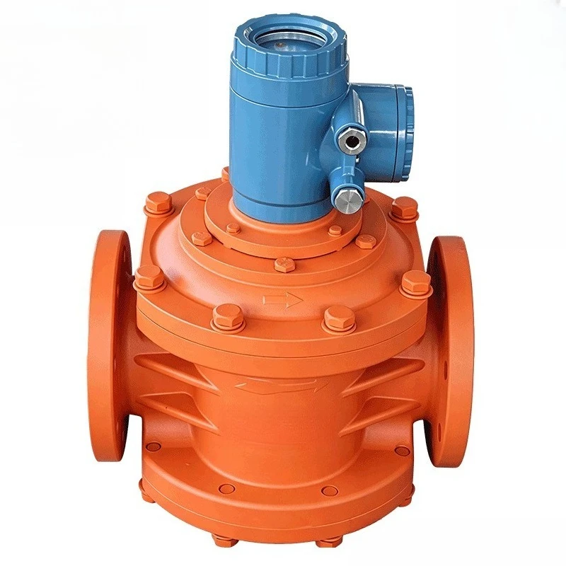 High Precision Waist Wheel Flowmeter Petrochemical Solution Small Flow Explosion-proof Low Viscosity Low Corrosion Trad