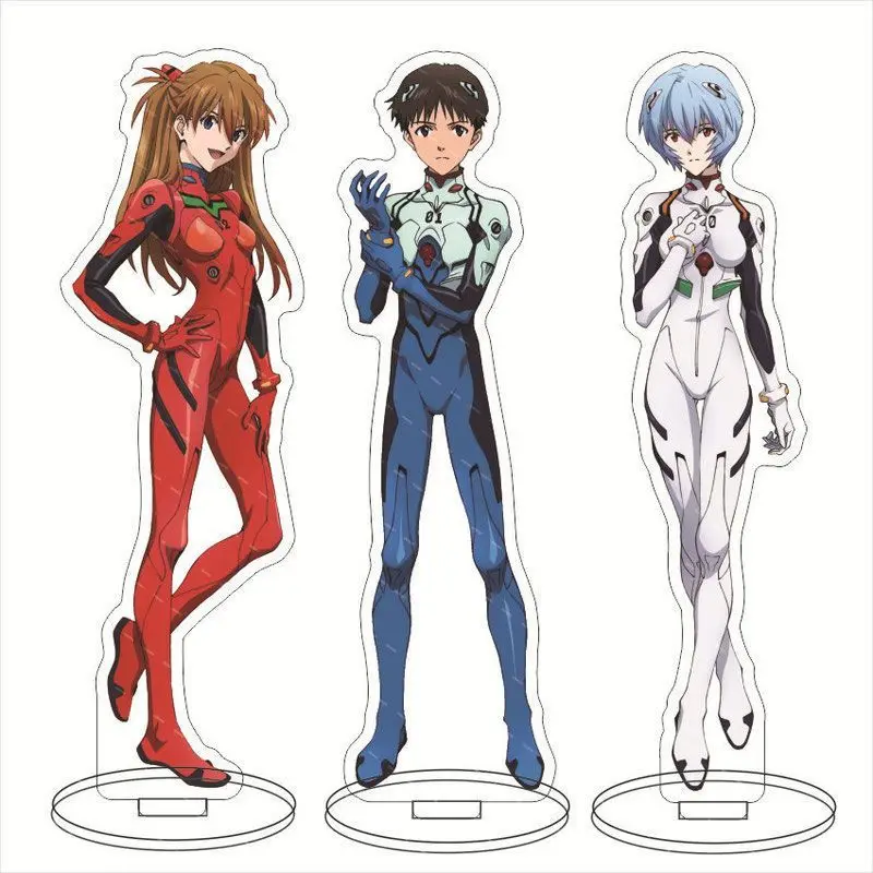 

Neon Genesis Evangelion Acrylic Stand-up Ornaments Anime Cartoon High-looking Office Desktop Decoration Ornaments Gift Toys