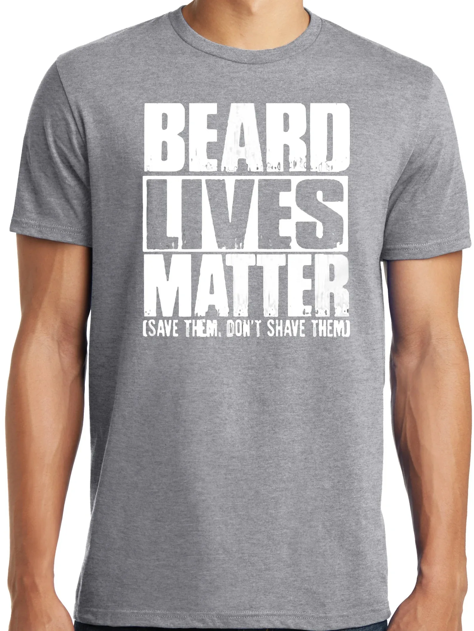 Beard Lives Matter T-Shirt Summer Men's Tracksuit O-Neck Short Sleeve Pullover Breathable Sportswear Harajuku Fashion Streetwear