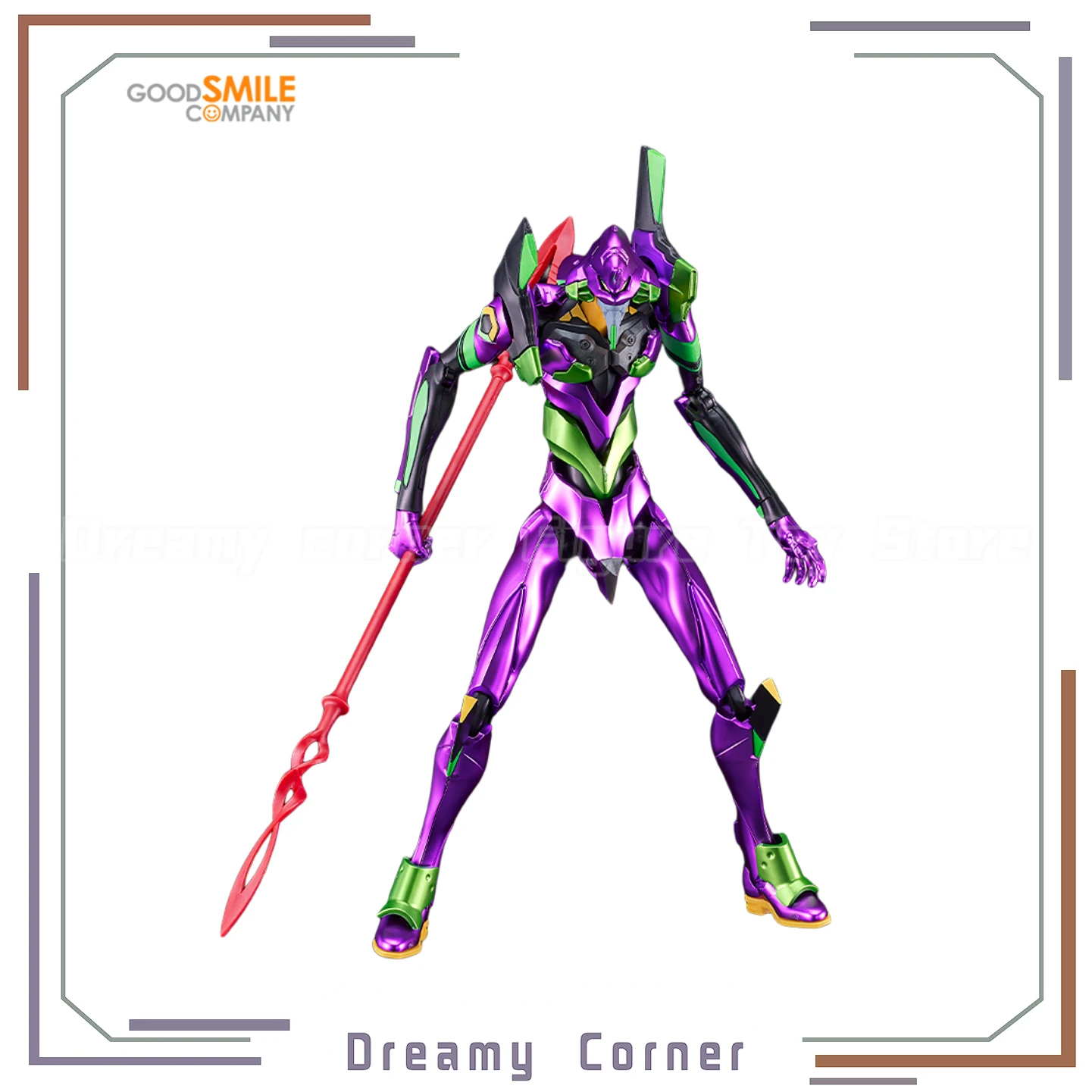 

【In Stock】GSC MODEROID S-EVA Unit-01 Metallic Type Ver Mecha Assembly Ornament Toys