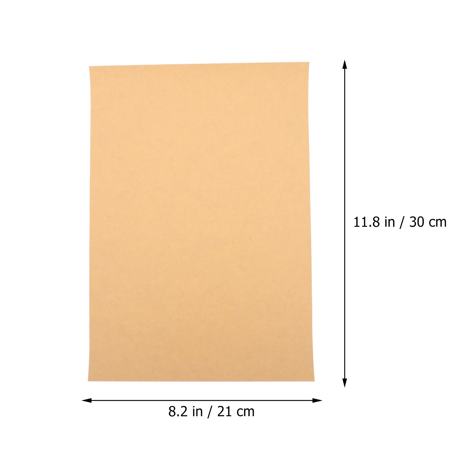 

100 pcs 4K Thick Kraft Paper Painting Cardboard A4 Graffiti Paperboard Square Drawing Diy Decorations Writing Hardboards Fine