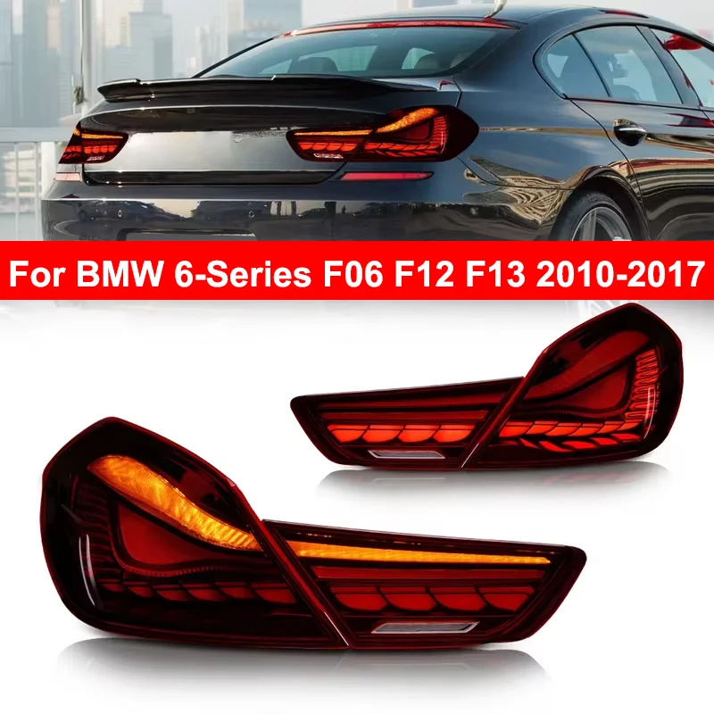 

Car LED Taillights For BMW 6-Series F06 F12 F13 2010-2017 Modified LED Brake Reverse Turn Signal Taillight Assembly