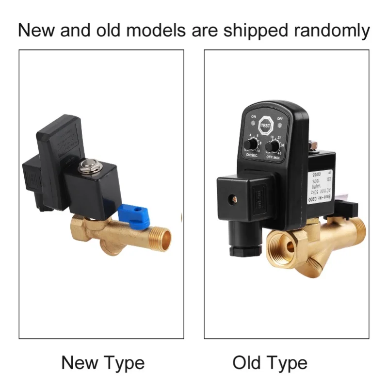 (AC110V)  (AC230V) G1/2 DN15 Automatic Electronic Timed Drain Valve For Air Compressor Condensate