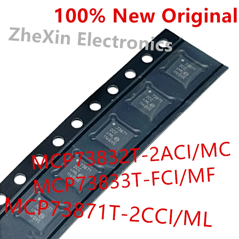 10PCS/Lot  MCP73871T-2CCI/ML  73871 、MCP73833T-FCI/MF  AAAC 、MCP73832T-2ACI/MC  AAL  New Battery Charging Manager Chip  MCP73871