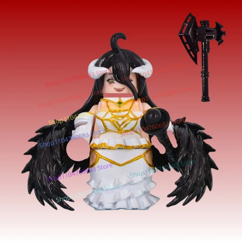 Minifiguras MOC MC001-MC003, Adornos de Modelos Ensamblados, Figuras de Acción de Anime y Dibujos Animados, Regalos Navideños para Colección