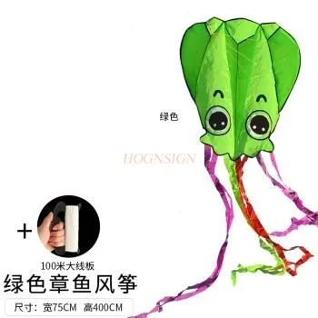 

Soft Octopus Kite Octopus Children's Cartoon Small Size Easy to Fly Breeze Beginner Jellyfish Kite