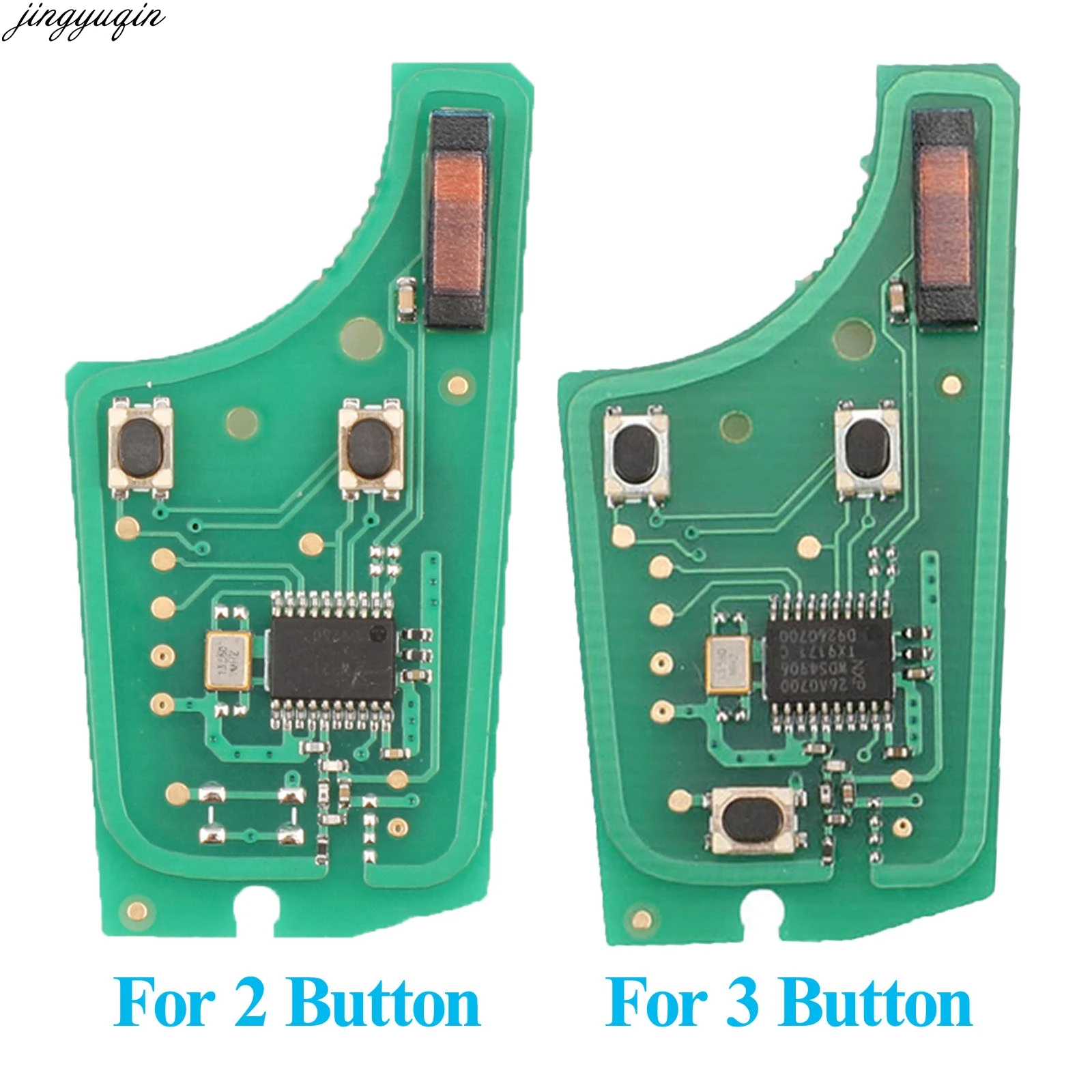 Jingyuqin Electronic Board No Key 433MHZ PCF7941/7946 For Opel/Vauxhall Astra H 2004-2009 Zafira B 2005-2013 Corsa D Vectra C