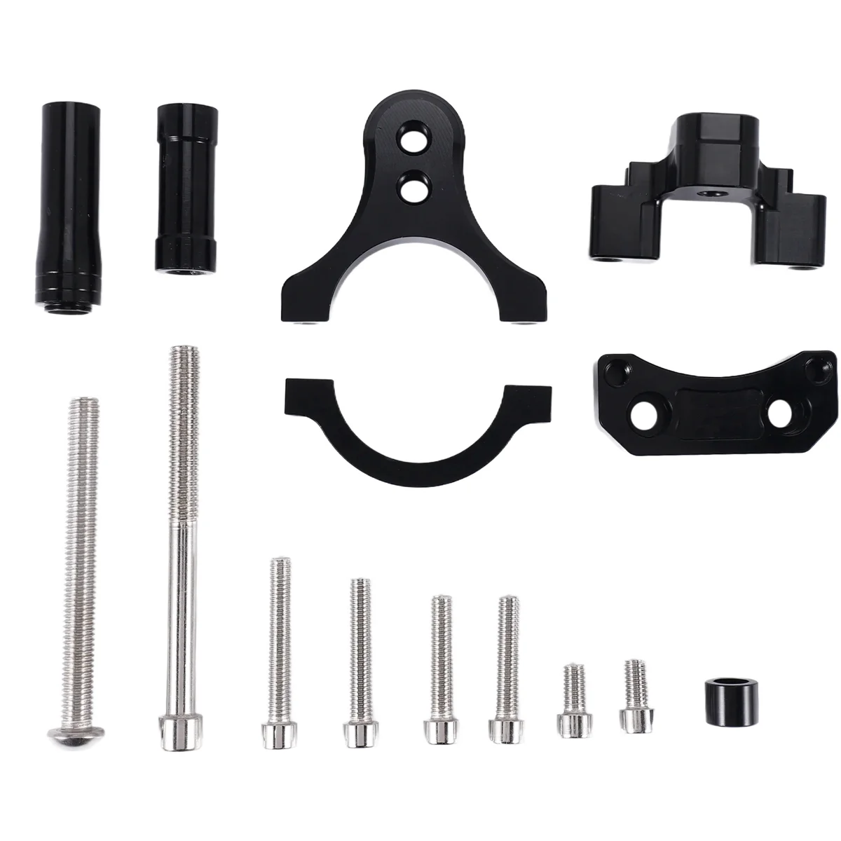 Cnc Motorcycle Damper Steering Stabilize Damper Bracket Mounting Holder Kit For Yamaha Yzf R3 Mt-03 R25