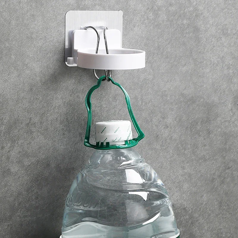 New Simple Wall Mounted Hair Dryer Holder Bathroom Storage Wall Hanging Holder Rack Storage ABS Toilet Hair Dryer Rack Organizer
