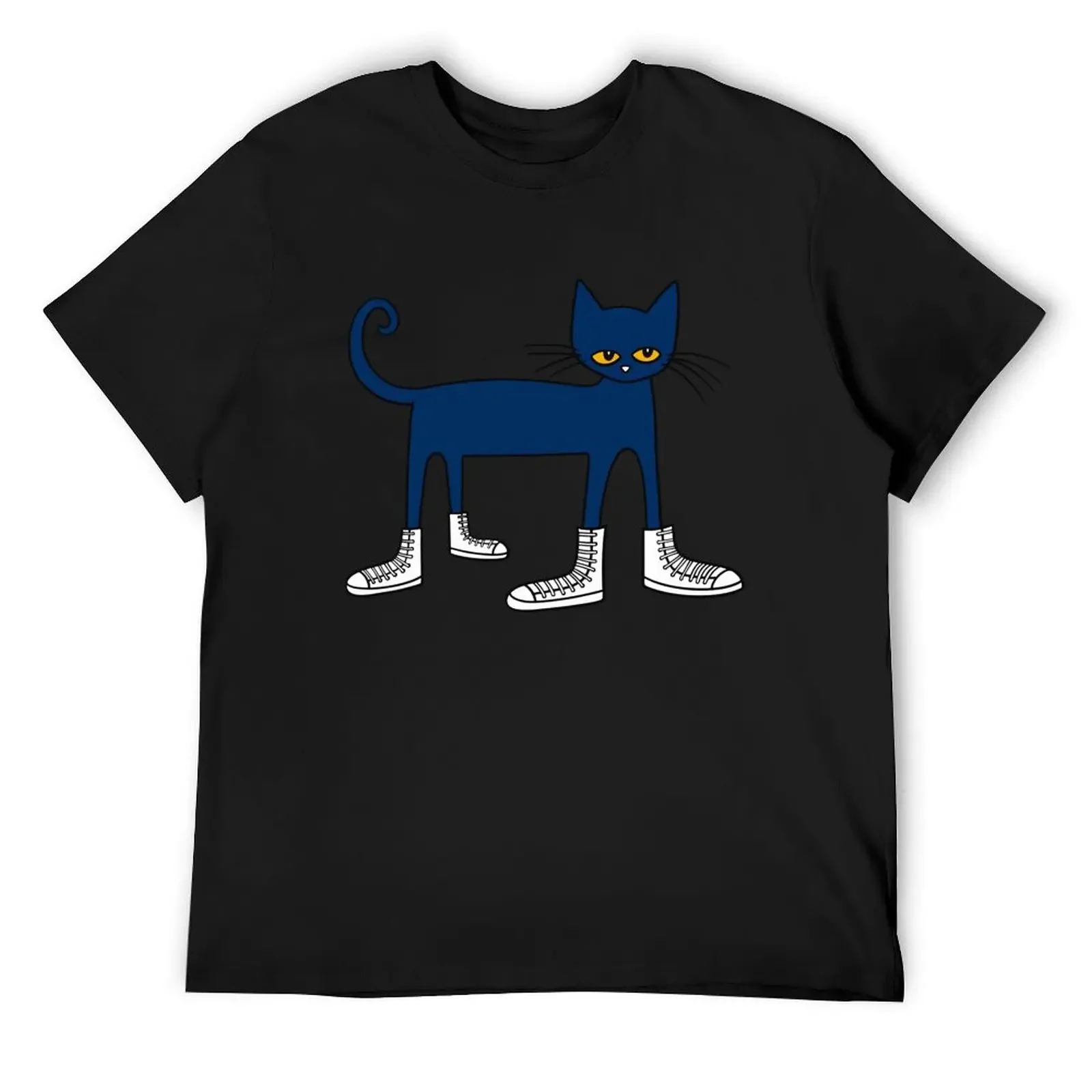 Pete the Cat I Love My White Shoes T-Shirt anime figures sweat mens designer clothes