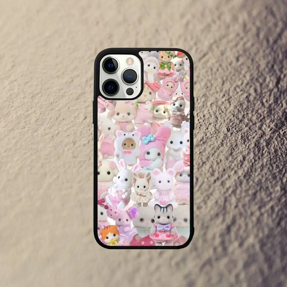 เคสโทรศัพท์ลายซิลวาเนียนแฟมิลี่สุดน่ารัก สำหรับ iPhone 17,16,15,14,13,12,11,Pro,Max,Plus,Mini,SE4,E รองรับการชาร์จไร้สายแบบแม่เหล็ก Magsafe