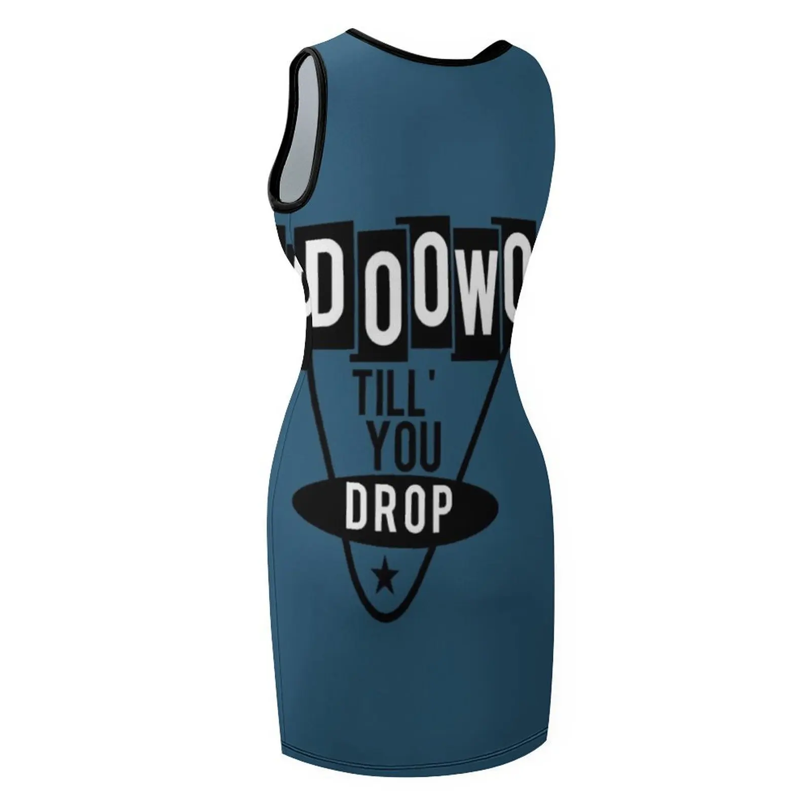 Doo Wop Till_ You Drop Doo Wop Camicia musicale Doo Wop Regali Calzino Hop Camicie Camicia da festa anni '50 Abito estivo senza maniche