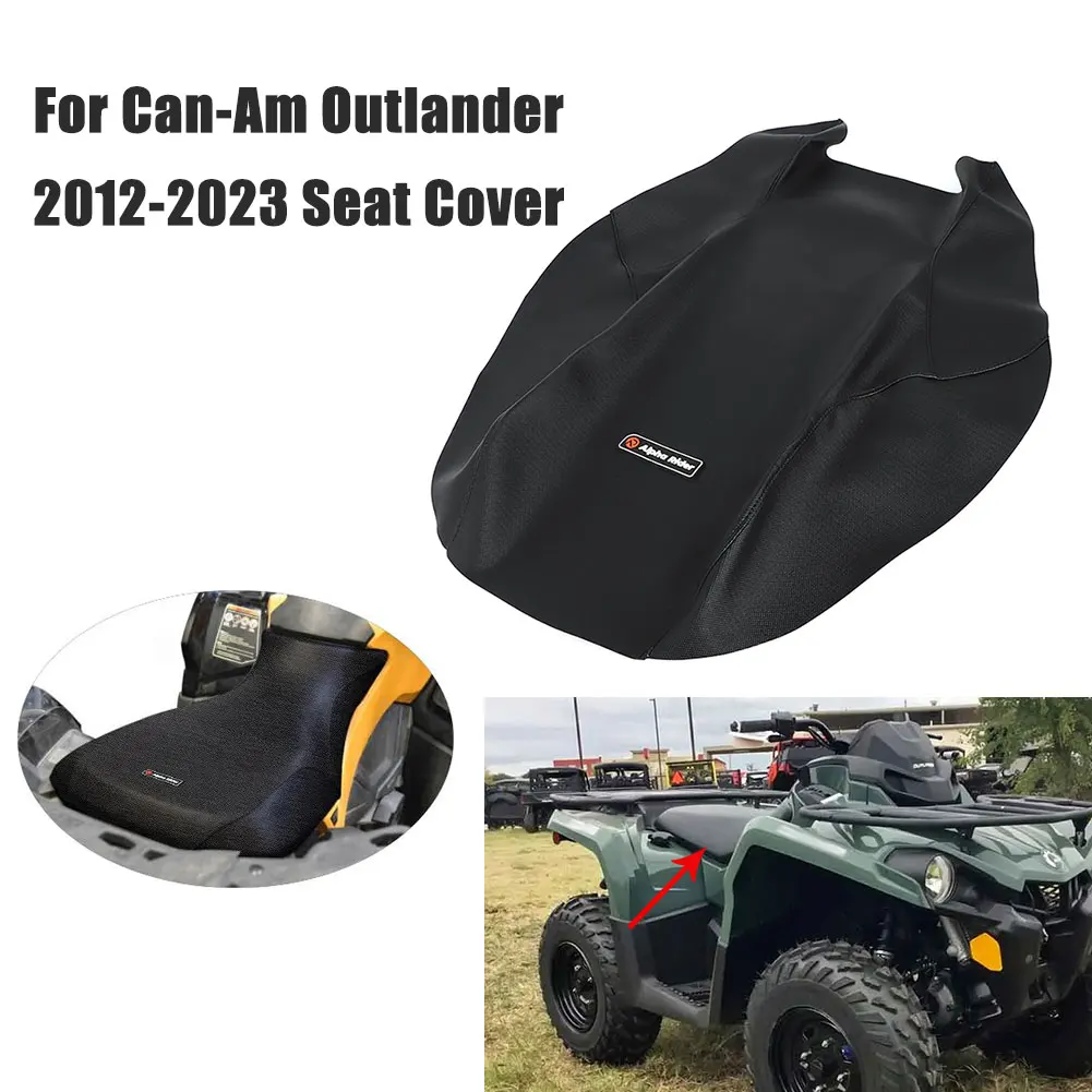 New Seat Cover For Can-Am Outlander 450 570 650 850 1000 GEN 2 2012-2023 All Weather Anti-slip Accessories