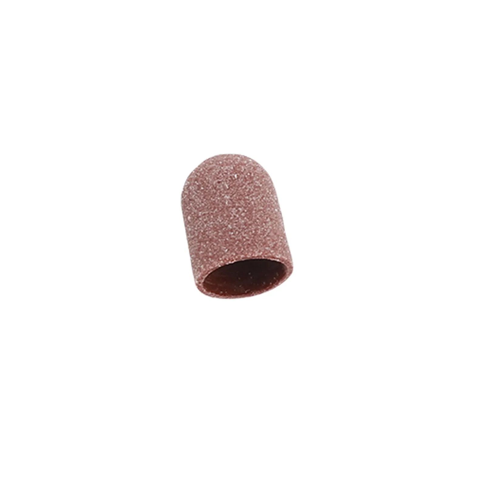 100Pcs Nail Art Sanding Caps with 4Pcs Shafts Set for Cut Shape Polish Nails Glass Metal Plastic