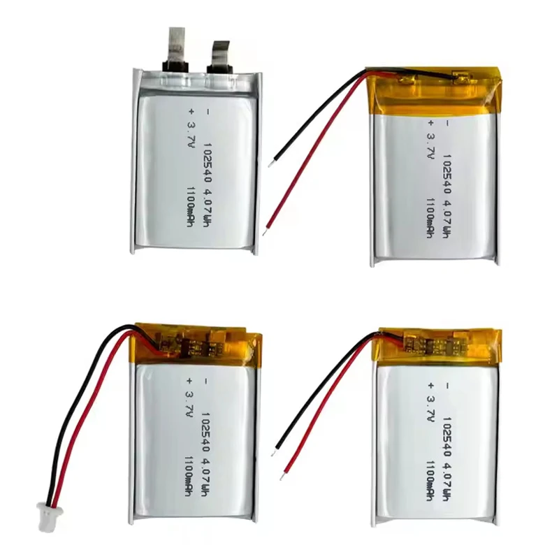 1025040 3.7V 1100mAh Lithium Polymer Rechargeable Battery For MP3 MP4 GPS LED Toy Bluetooth Headset Recording Pen Massager Part