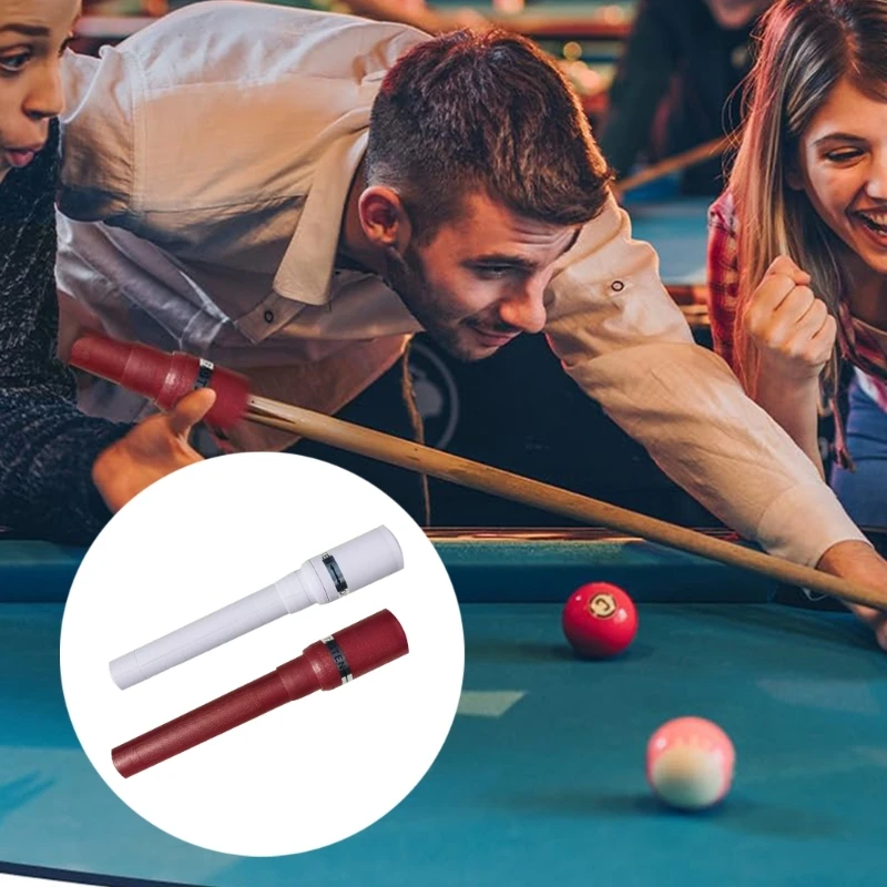 

Billiard Pool Cue Extender Plastic Cue Butt End Extension Cue Extension Billiard Light Weight Cue Extension