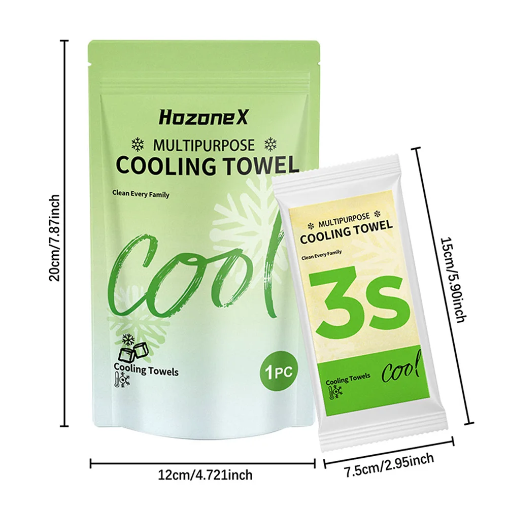 Quick Dry Cooling Towel For Sport,Instants Cool Wrap For Neck Face Breathable Sweat Scarf For Yo-Ga Outdoor Activities view 6