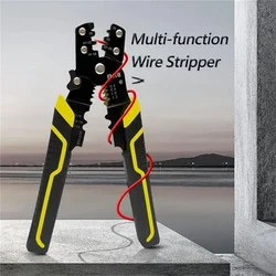 MultiFunction Wire Stripper Crimper Pliers Wire Cutter Wire Crimping Tool Cable Stripper Wiring Tools Multi-Function Hand Tool